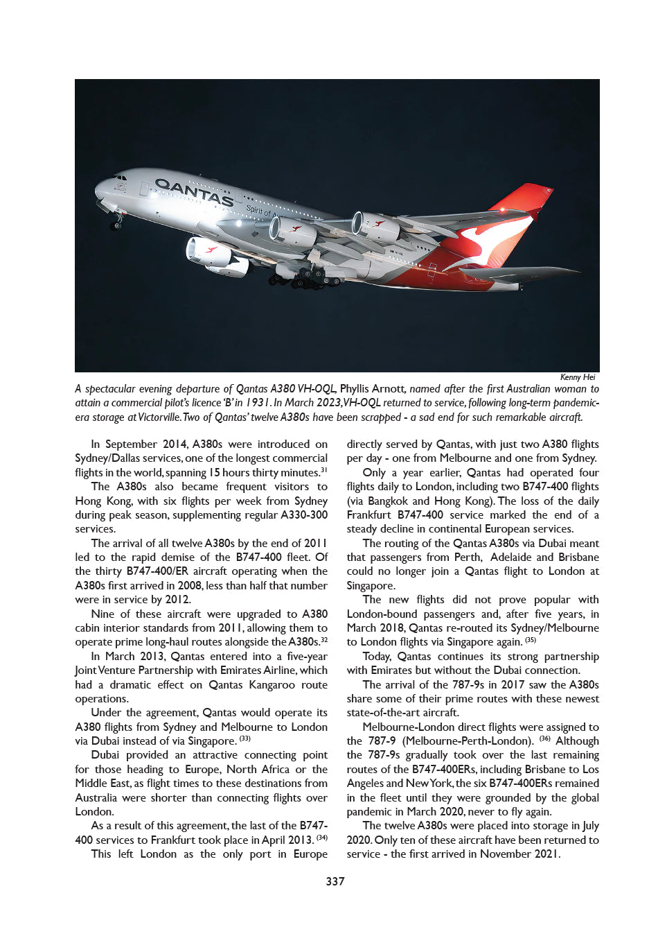 Qantas Aircraft: A Century of Flight by Garry Saunders